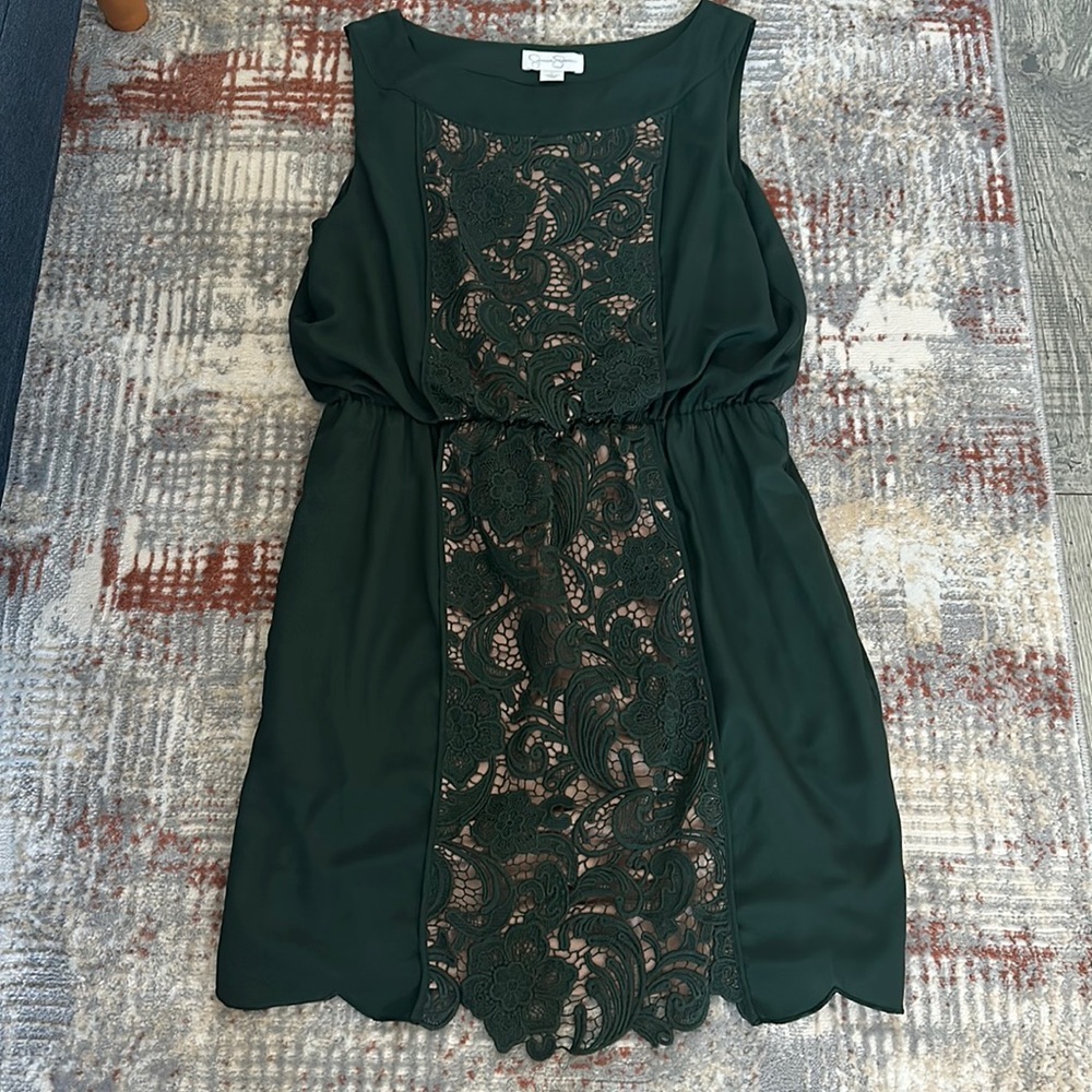 Jessica Simpson Emerald Green Dress NWT
